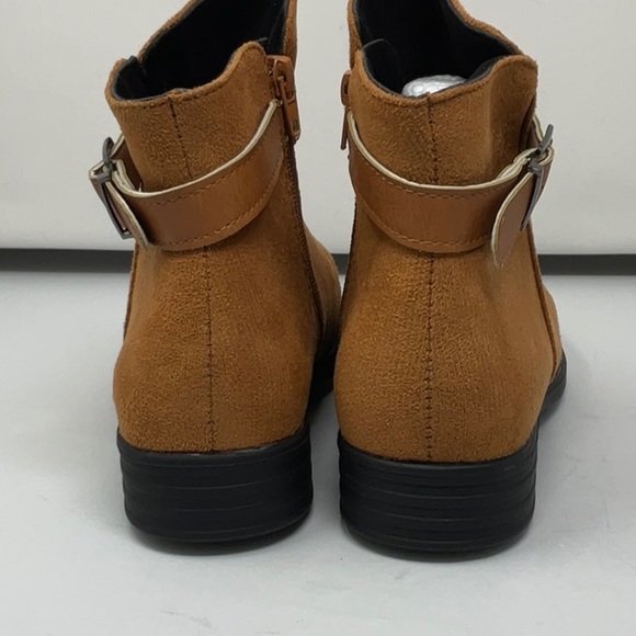 NWOT women’s brown zip ankle boots, size 8.5 - Picture 7 of 11